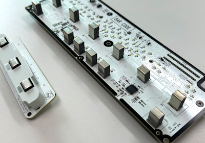 SMT垫片类型触摸开关